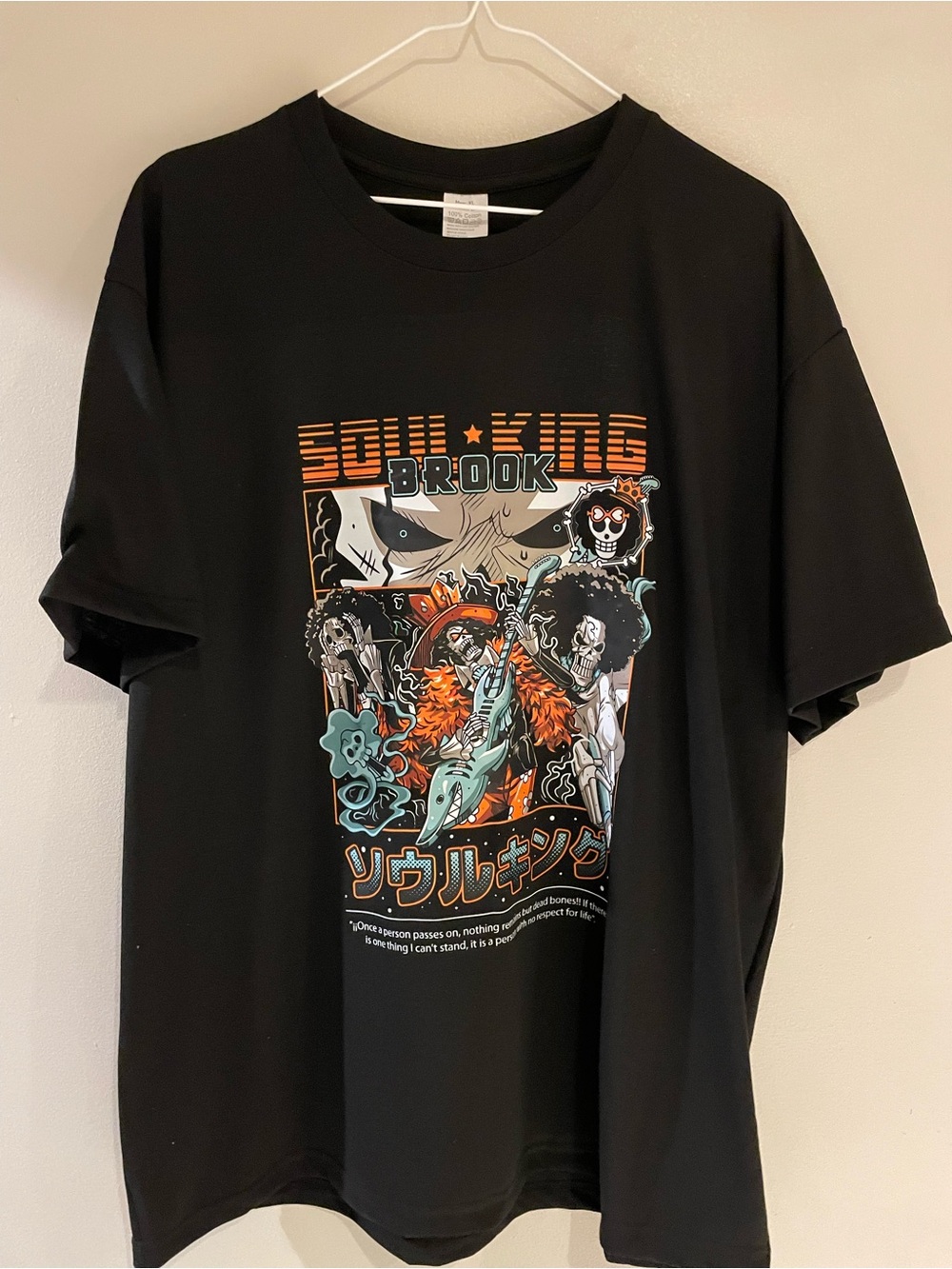 Brook Soul King (One Piece Anime Series) graphic T-Shirt